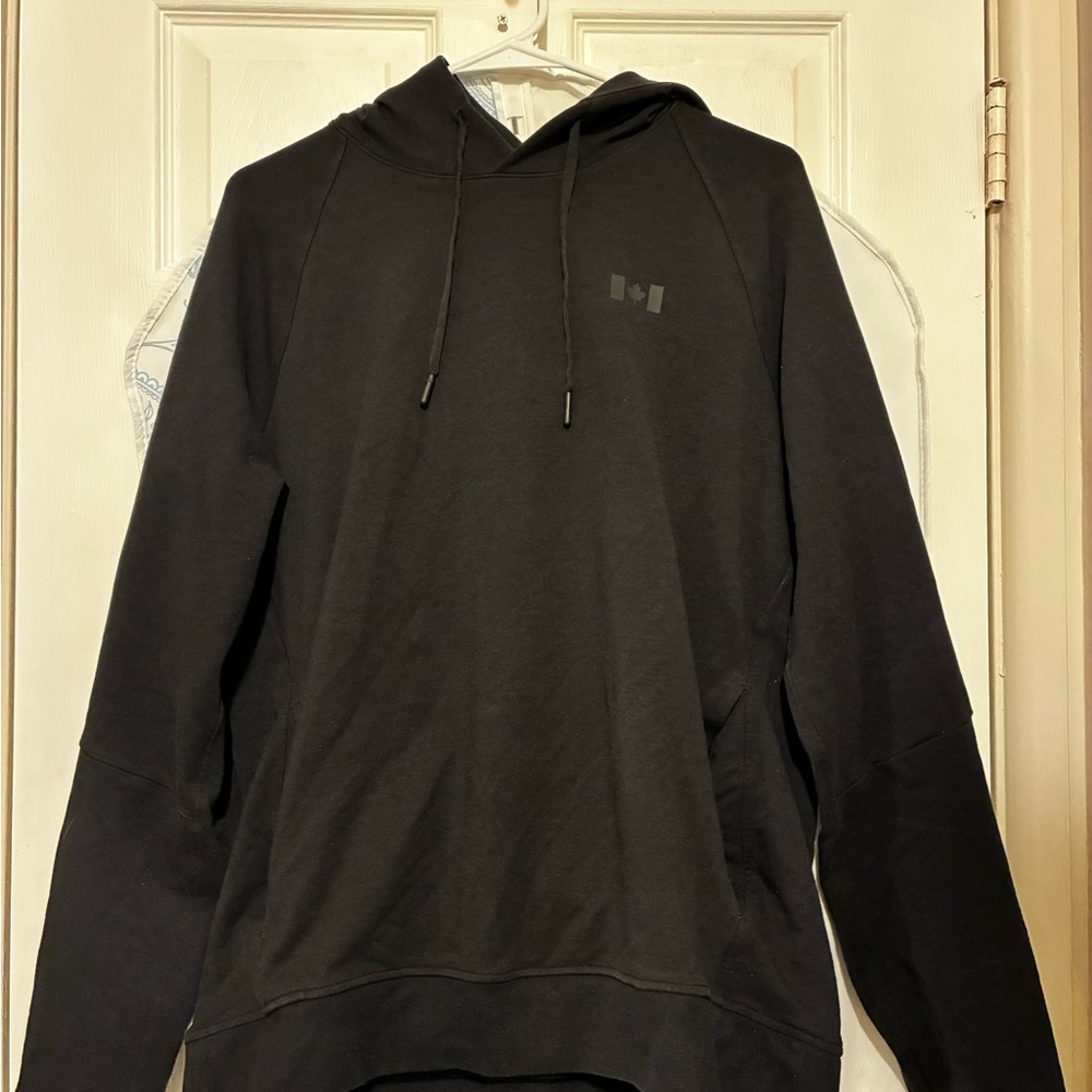 lululemon athletica black Canada city sweat pullover